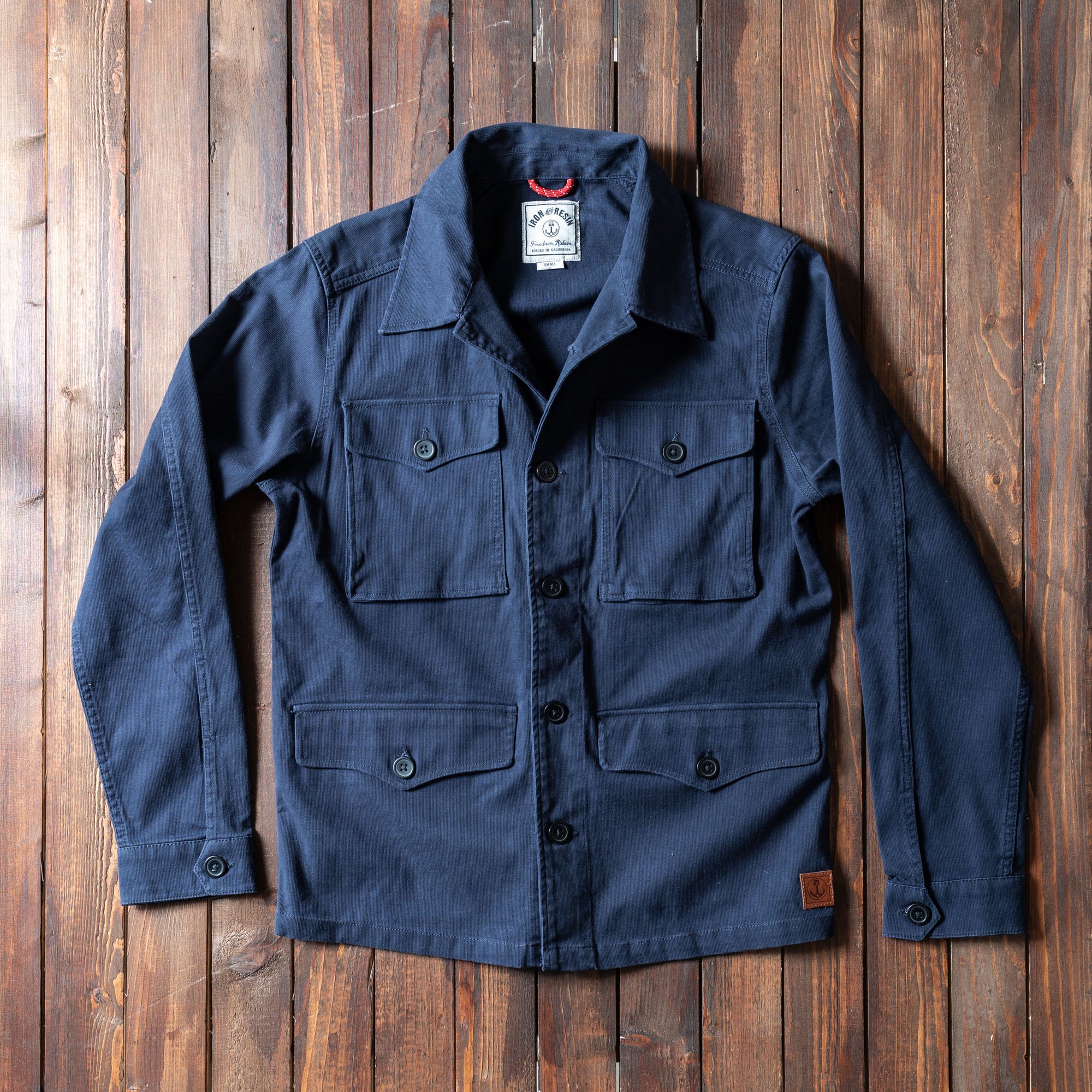 IRON & RESIN - MILITARY JACKET - NAVY