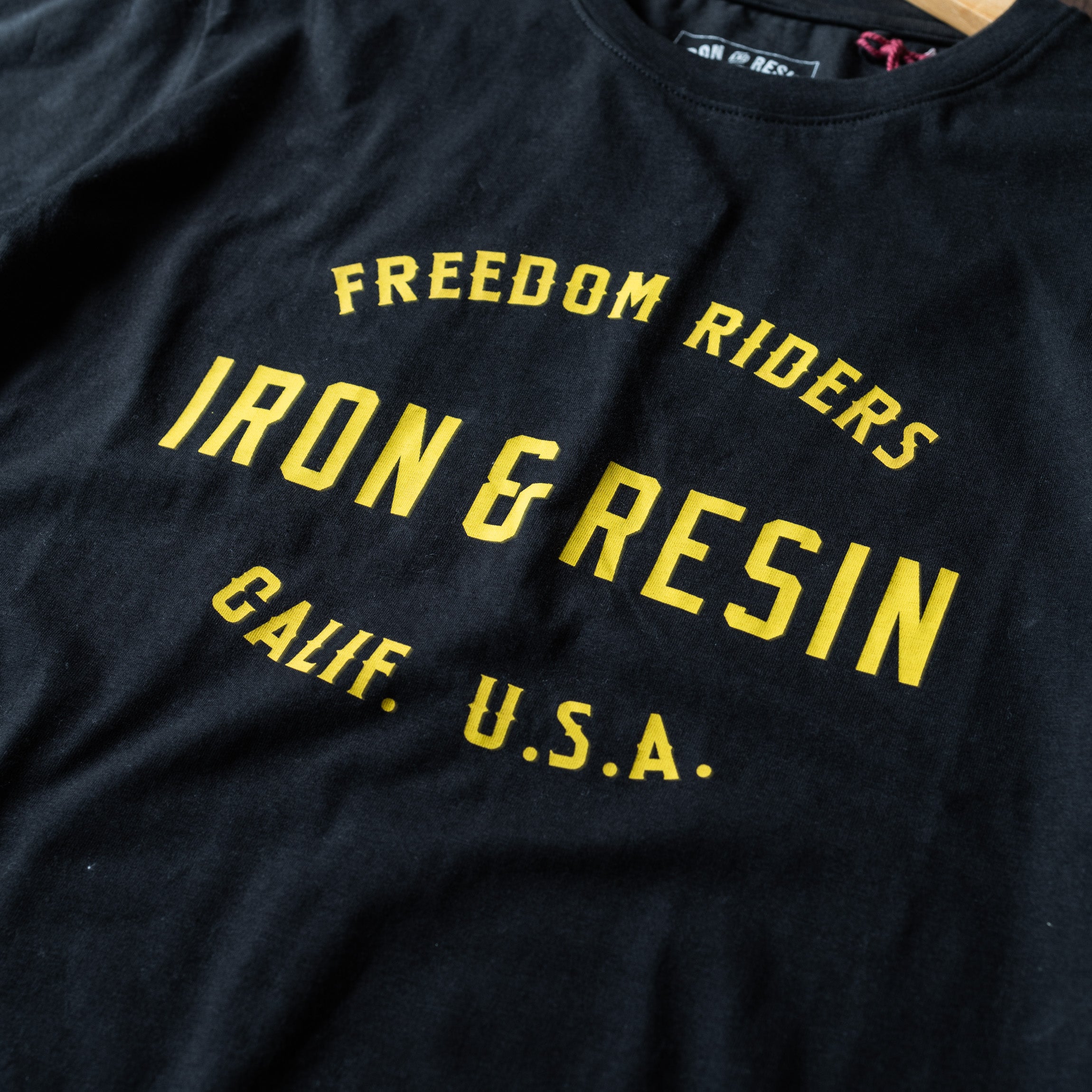 IRON & RESIN - T-shirt - ALLIANCE - BLACK
