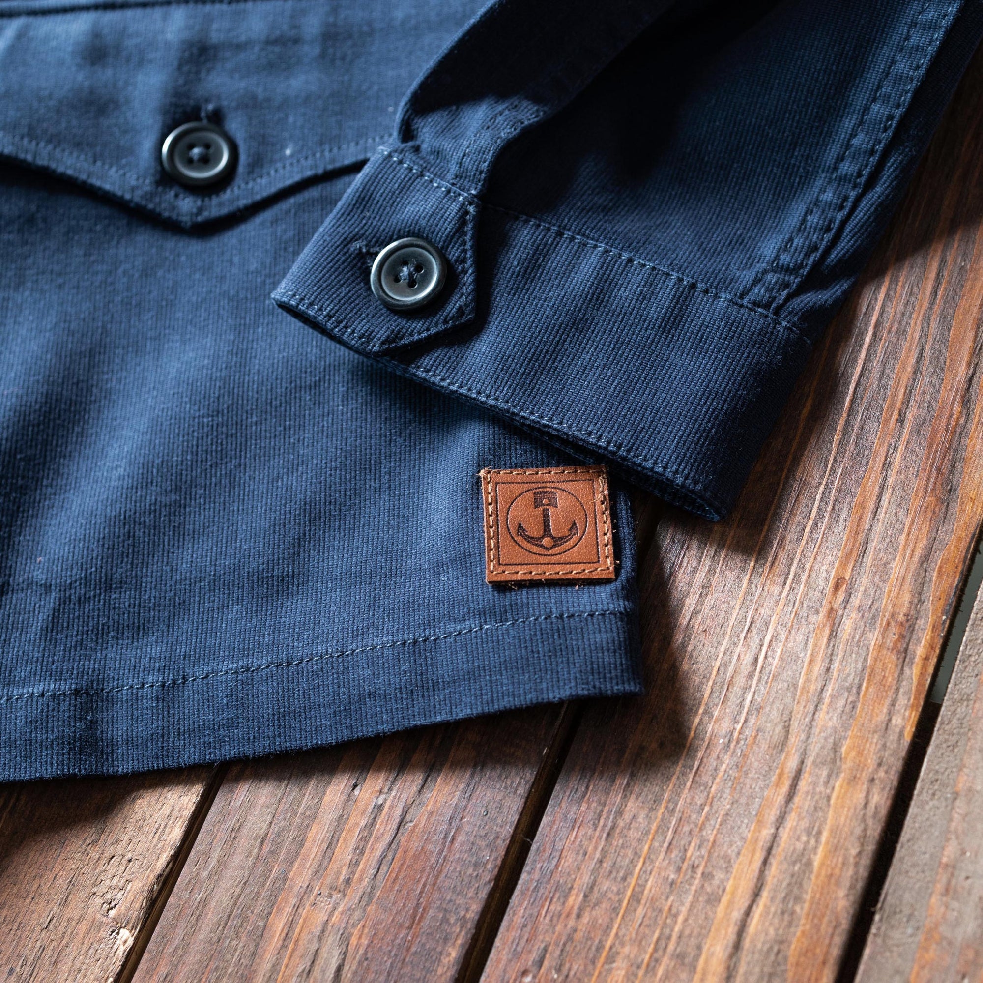 IRON & RESIN - MILITARY JACKET - NAVY