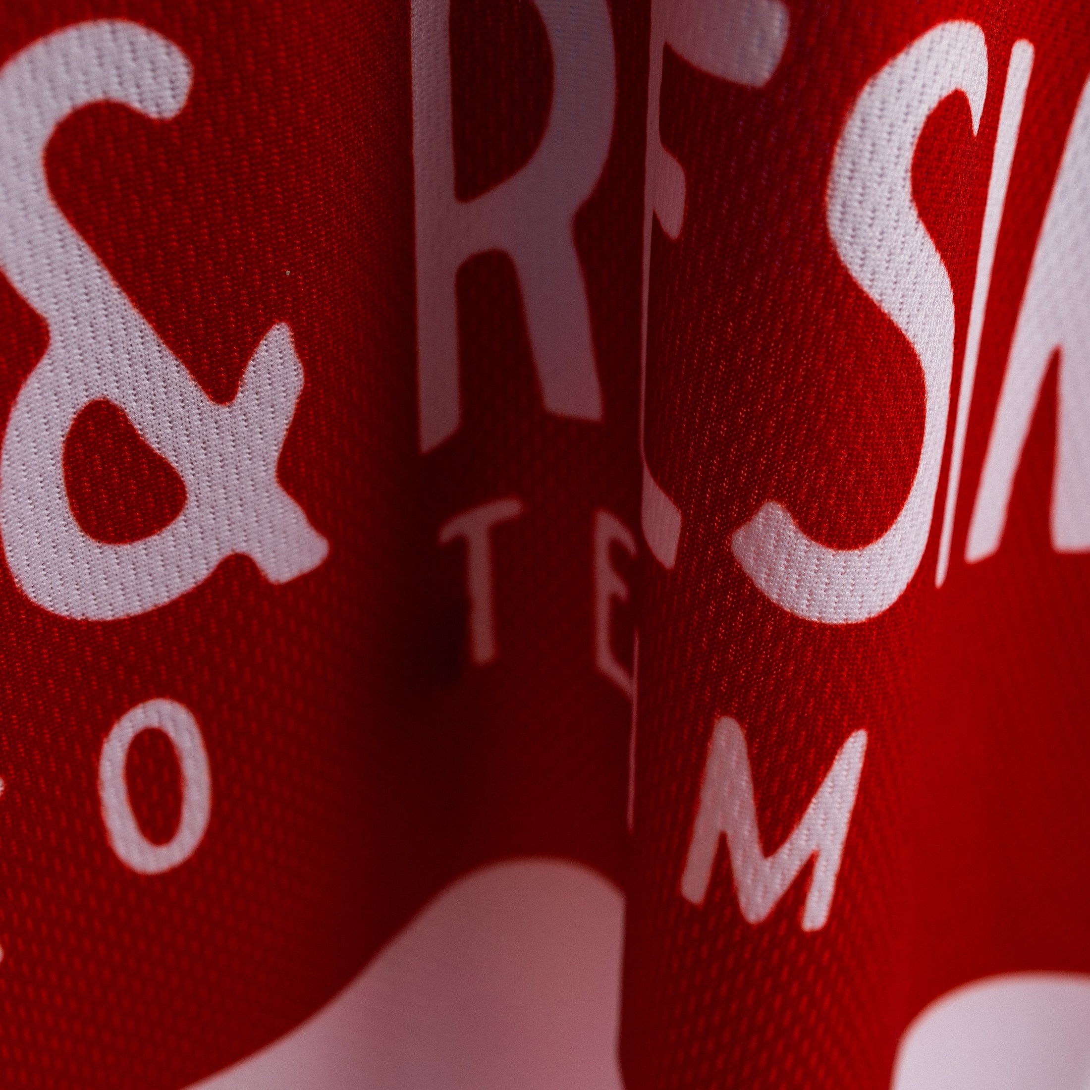 Iron and Resin - Long sleeve shirt - TRI-color Red-blue-white - Race