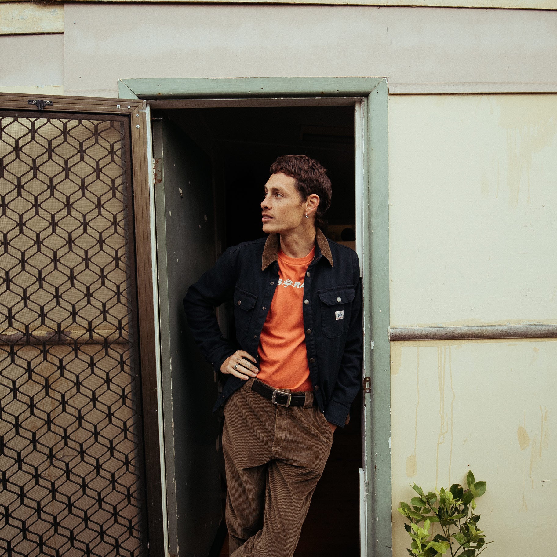 DEUS EX MACHINA - T-Shirt - Burnt Sienna - RABBIT RUN