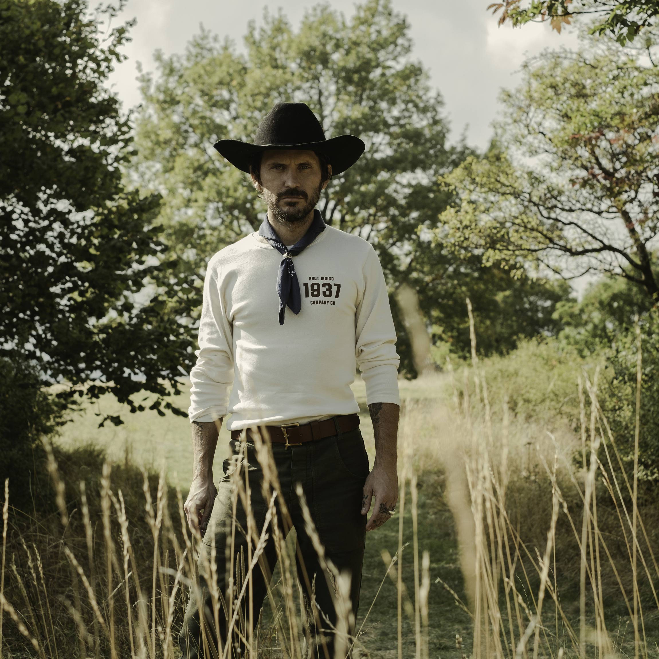 Brut Indigo - Joe Petrali - Long Sleeve