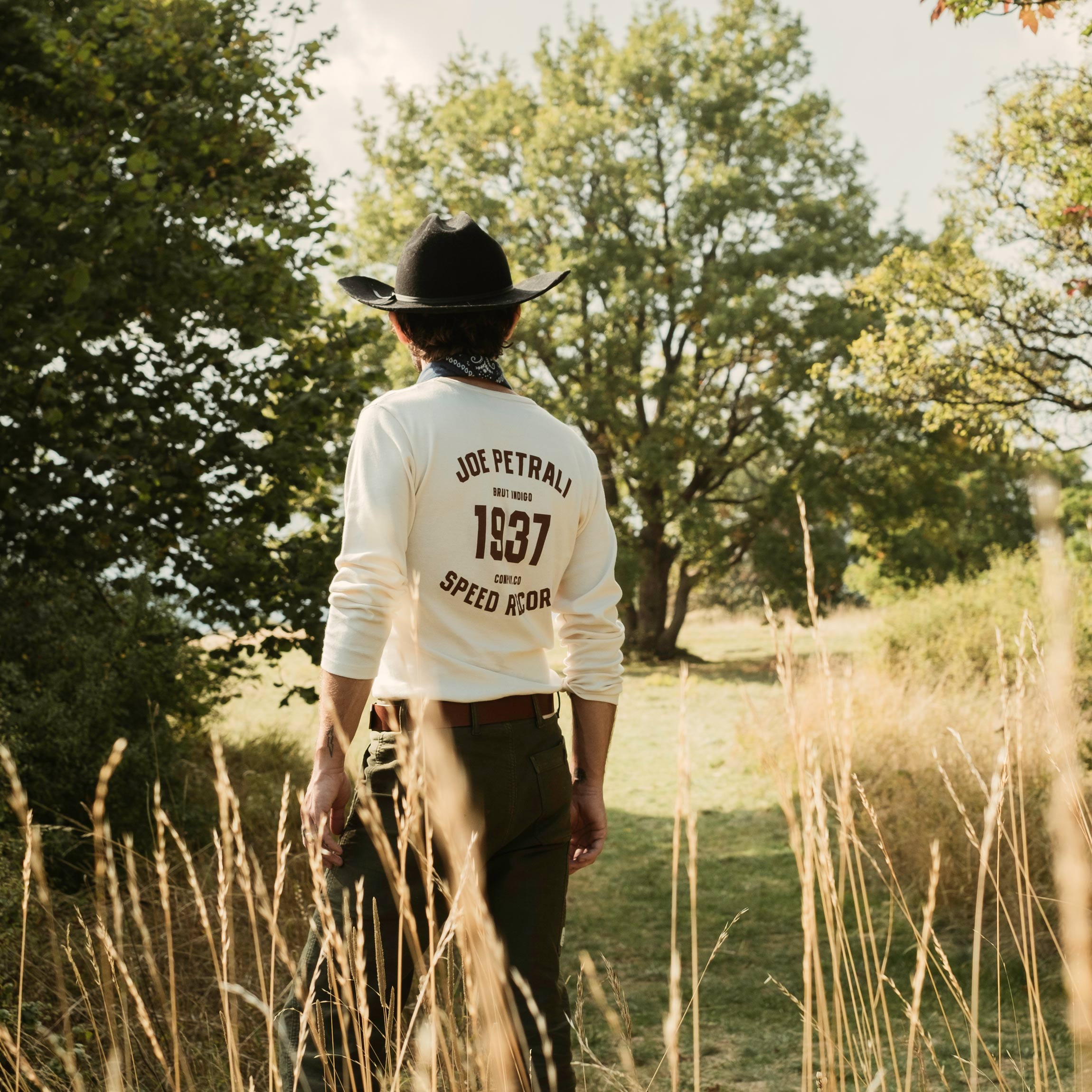 Brut Indigo - Joe Petrali - Long Sleeve