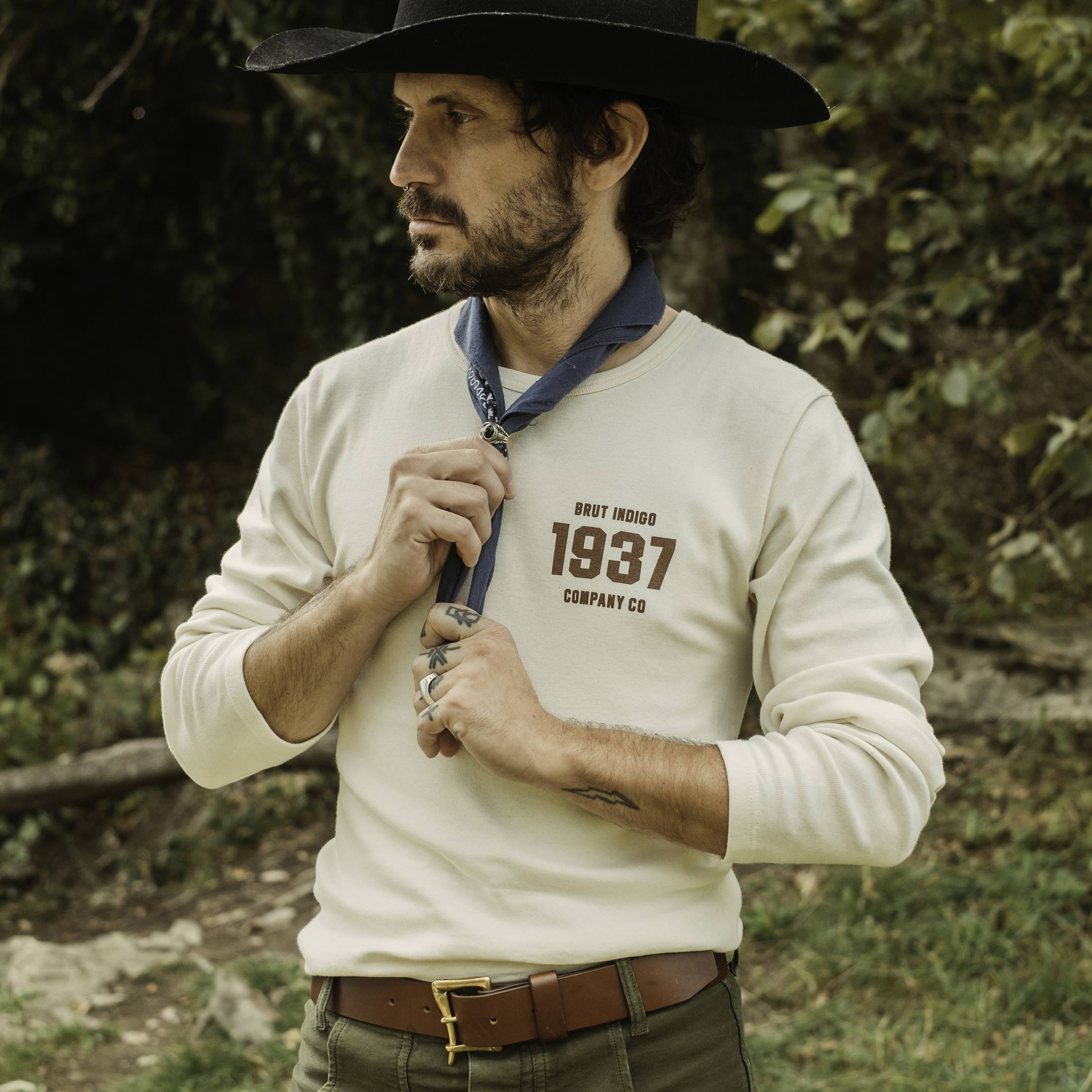 Brut Indigo - Joe Petrali - Long Sleeve
