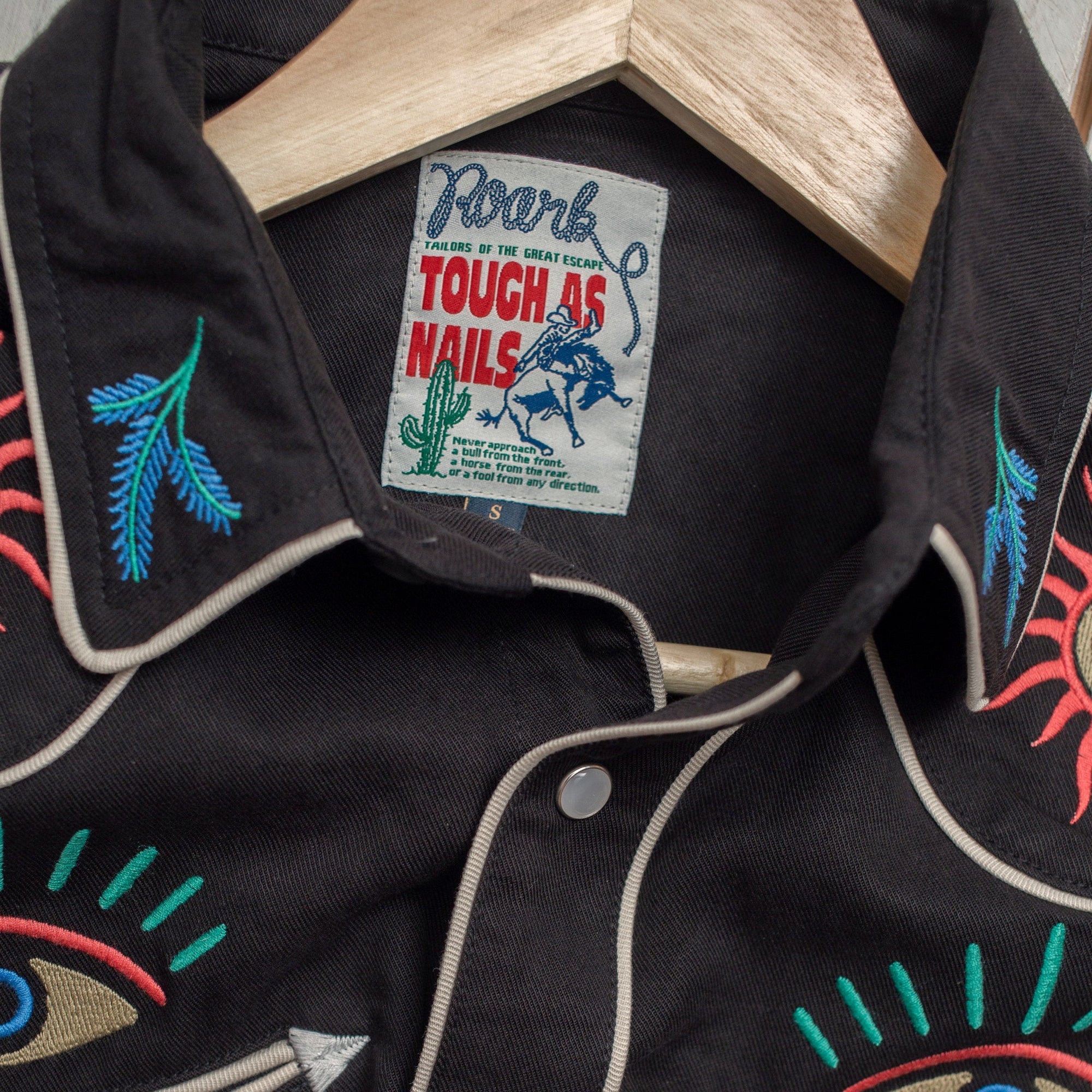ROARK -"On The Range"Long Sleeve Shirt - Black