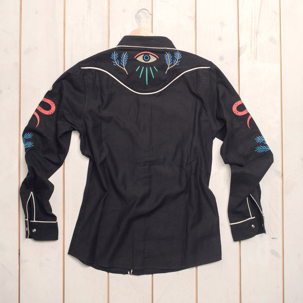 ROARK -"On The Range"Long Sleeve Shirt - Black