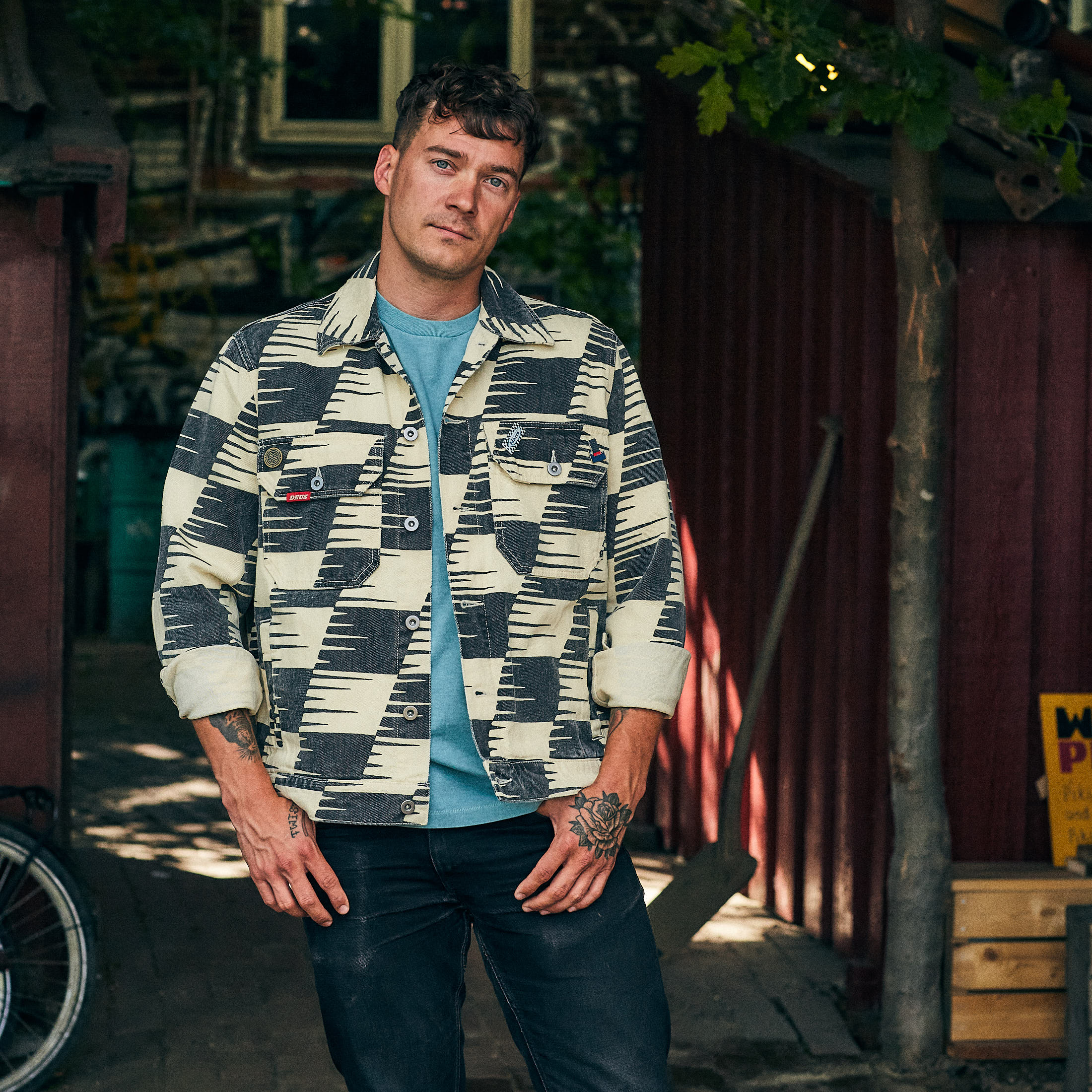 DEUS EX MACHINA - Naito Twill Jacket - Multi