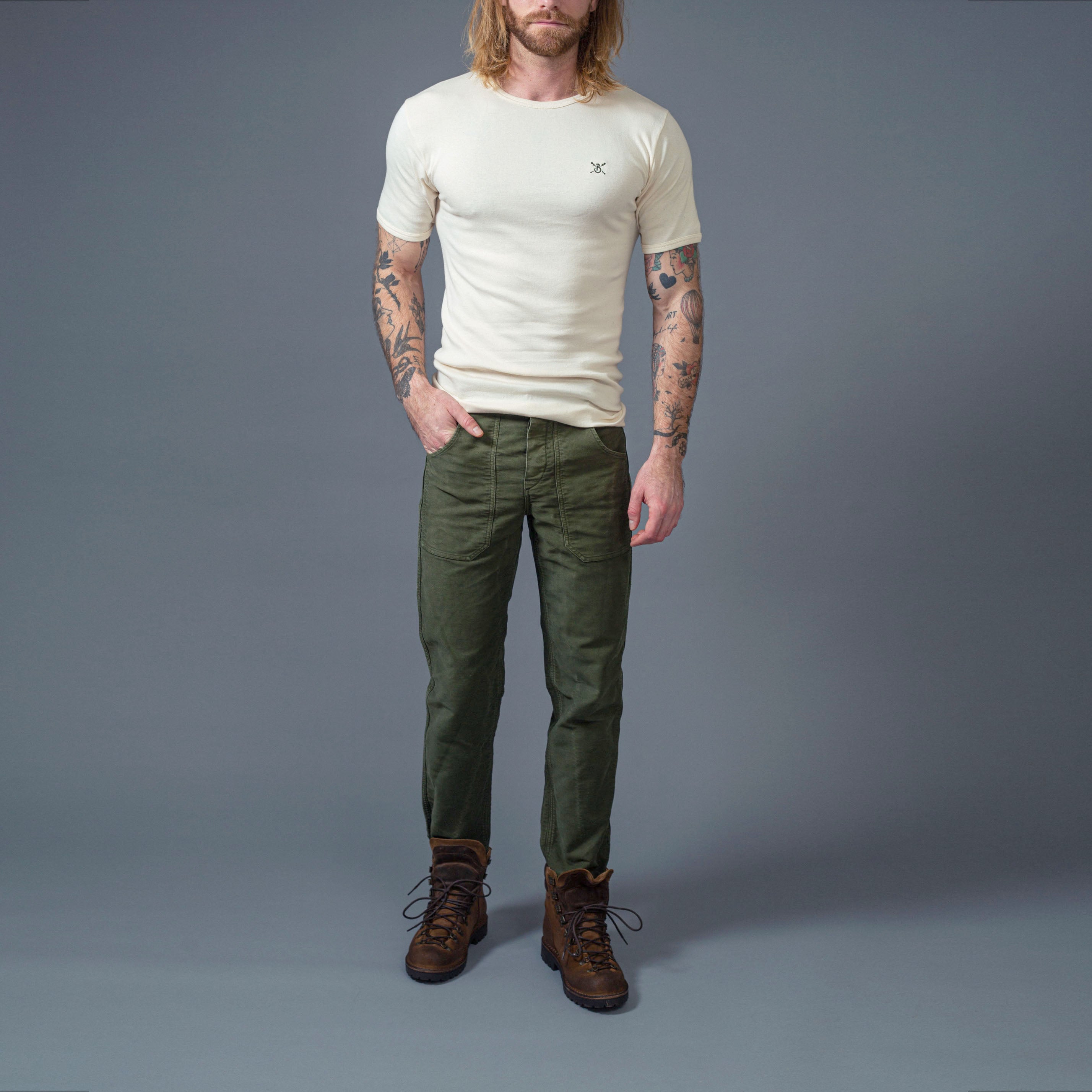 Brut Indigo - Basic Short Sleeve