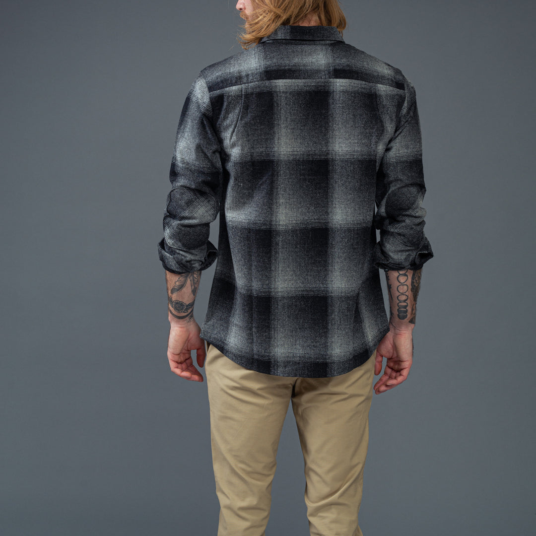 ROARK X PENDLETON - NORDSMAN CHARCOAL - 100% Wool