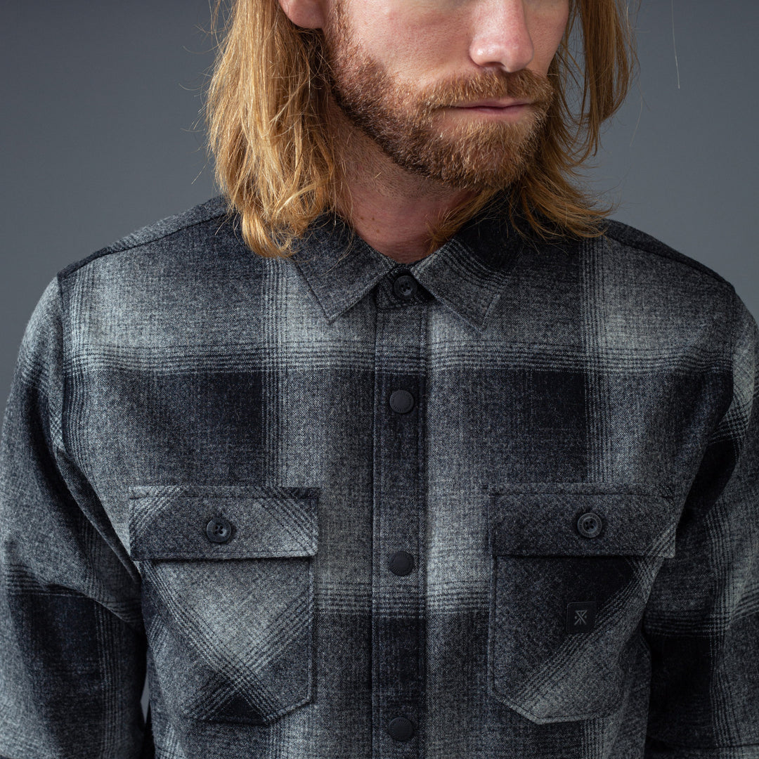 ROARK X PENDLETON - NORDSMAN CHARCOAL - 100% Wool