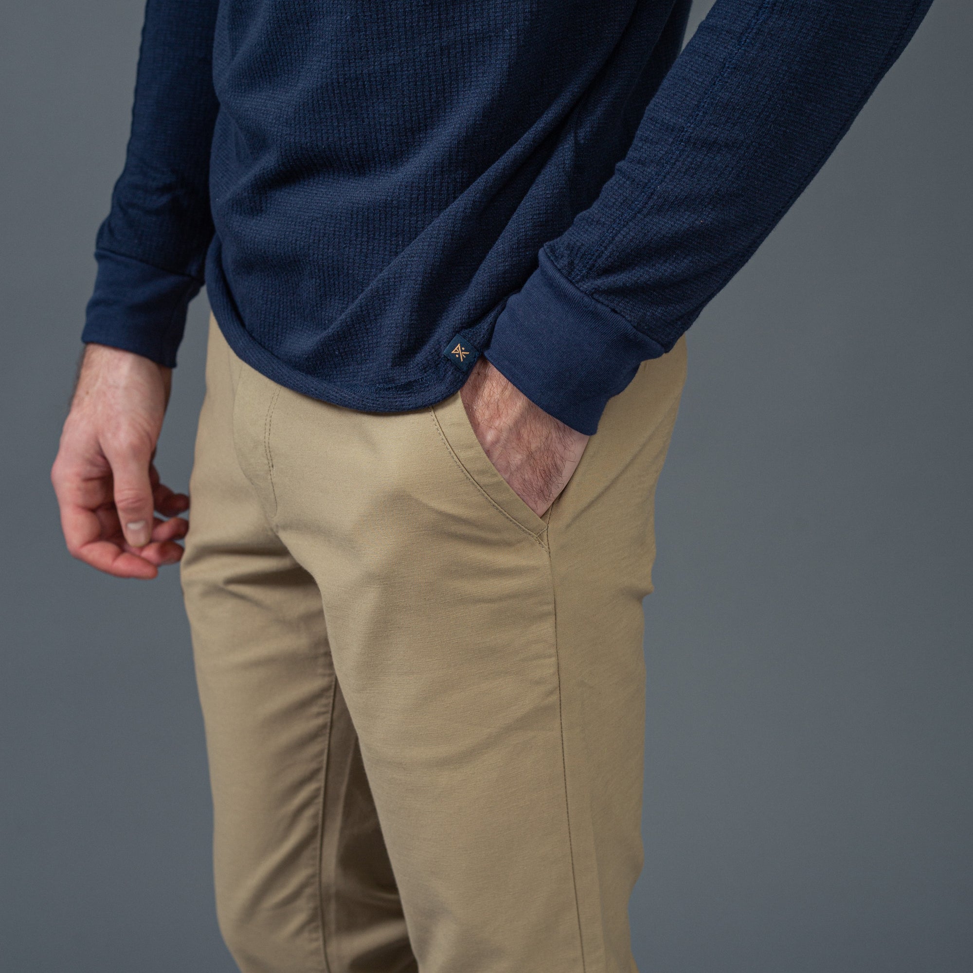 ROARK - PORTER PANT 3.0"light KHAKI"- CHINO