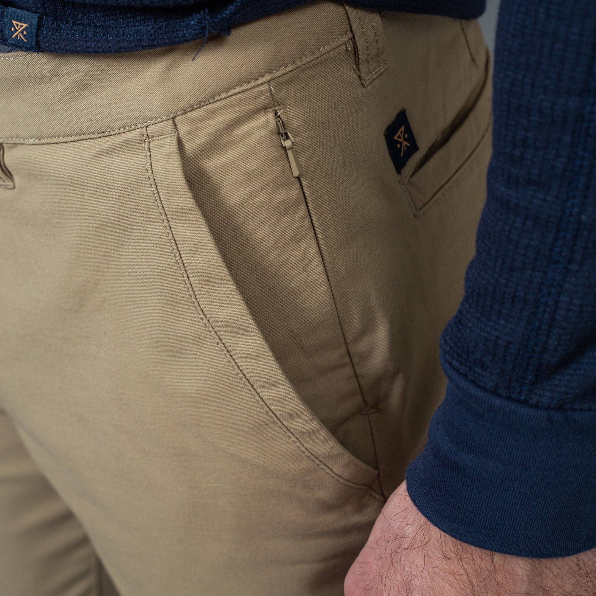 ROARK - PORTER PANT 3.0"light KHAKI"- CHINO