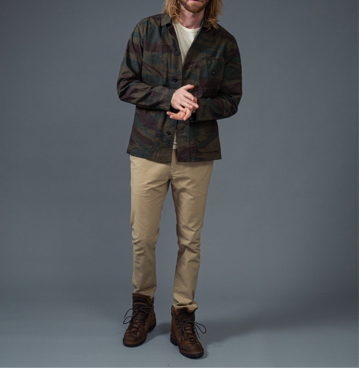 ROARK - PORTER PANT 3.0"light KHAKI"- CHINO