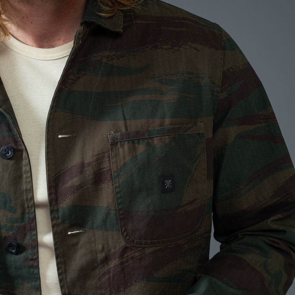 ROARK - ATLAS JACKET Waxed cotton - Camo