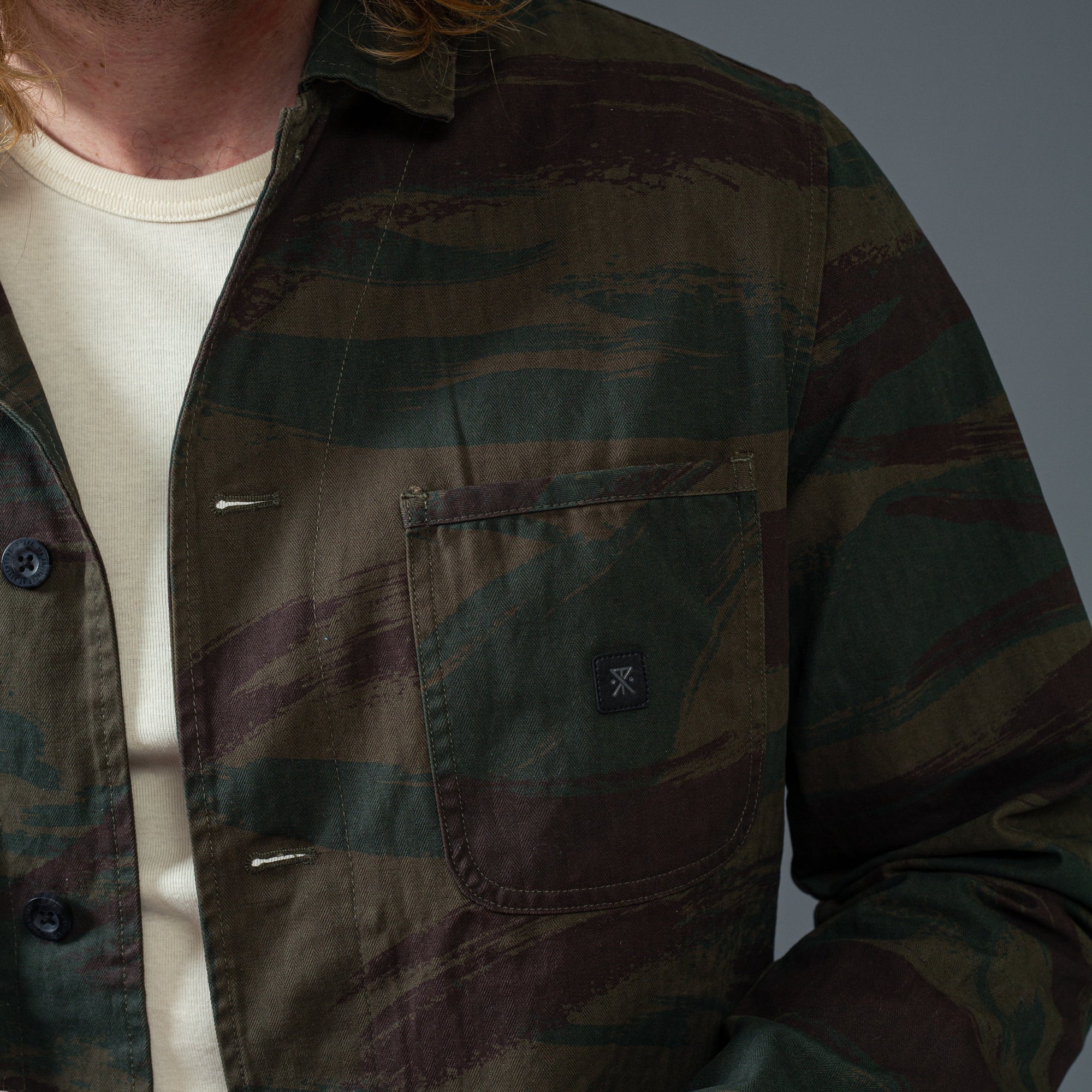 ROARK - ATLAS JACKET Waxed cotton - Camo