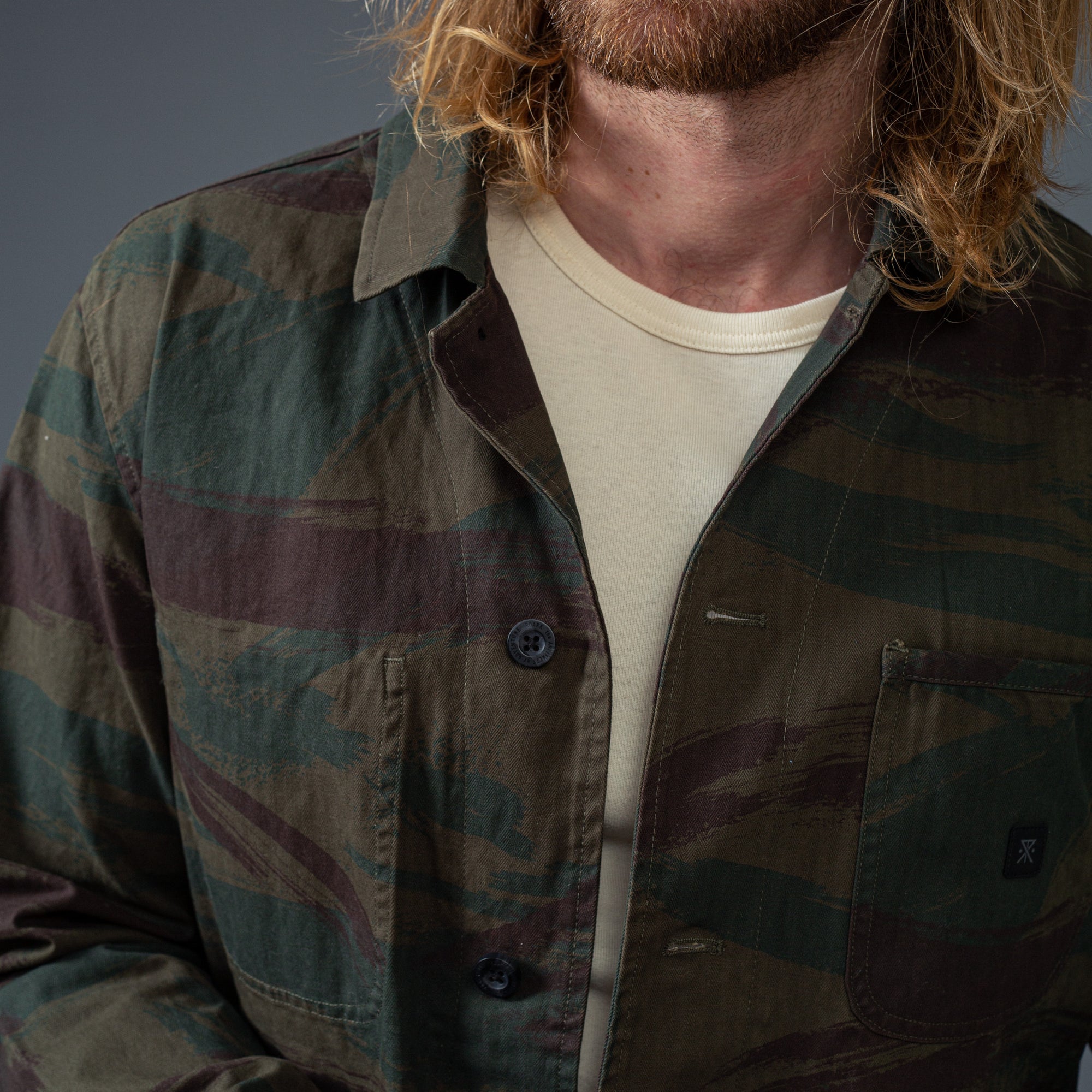 ROARK - ATLAS JACKET Waxed cotton - Camo