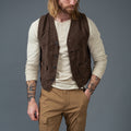 CHESAPEAKE'S - Vest - "St. Michal" Moleskin - Brun