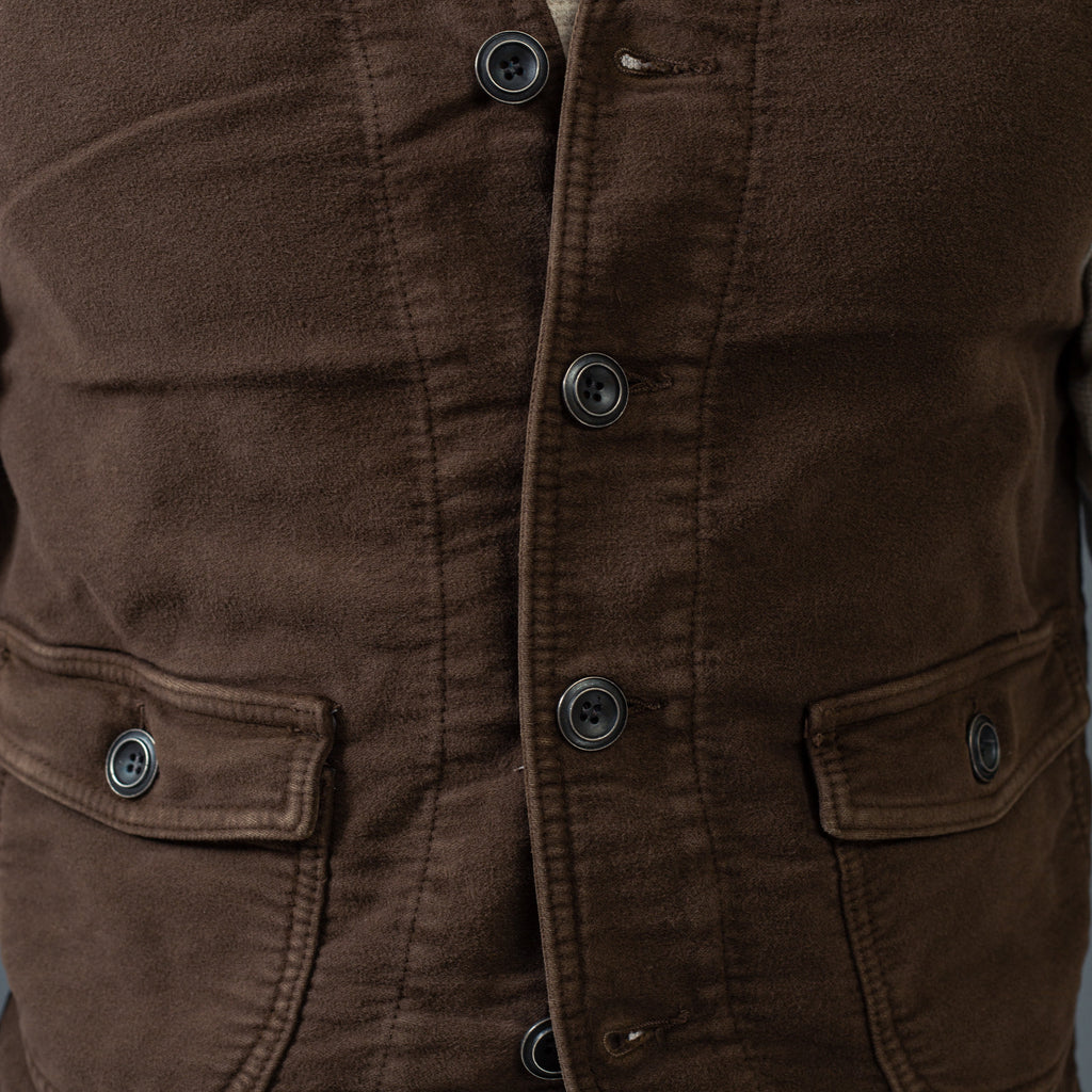 CHESAPEAKE'S - Vest -"St. Michal"Moleskin - Brown