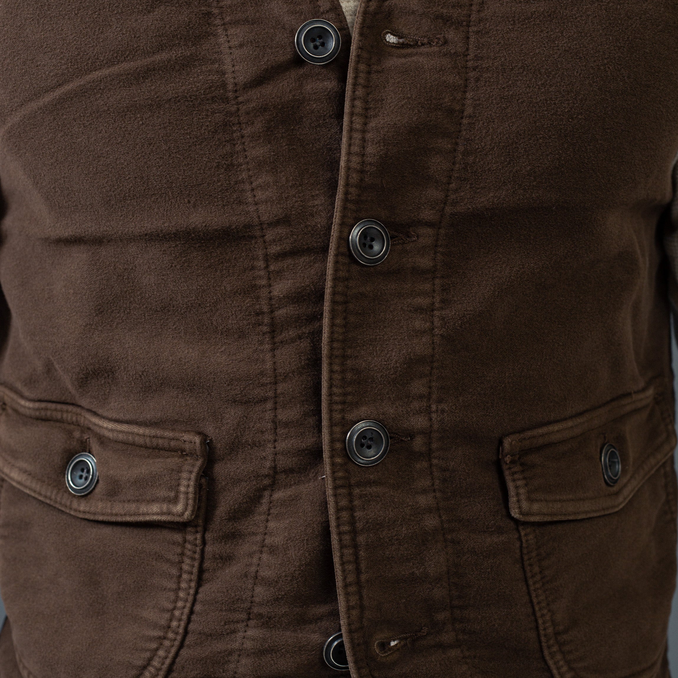 CHESAPEAKE'S - Vest -"St. Michal"Moleskin - Brown