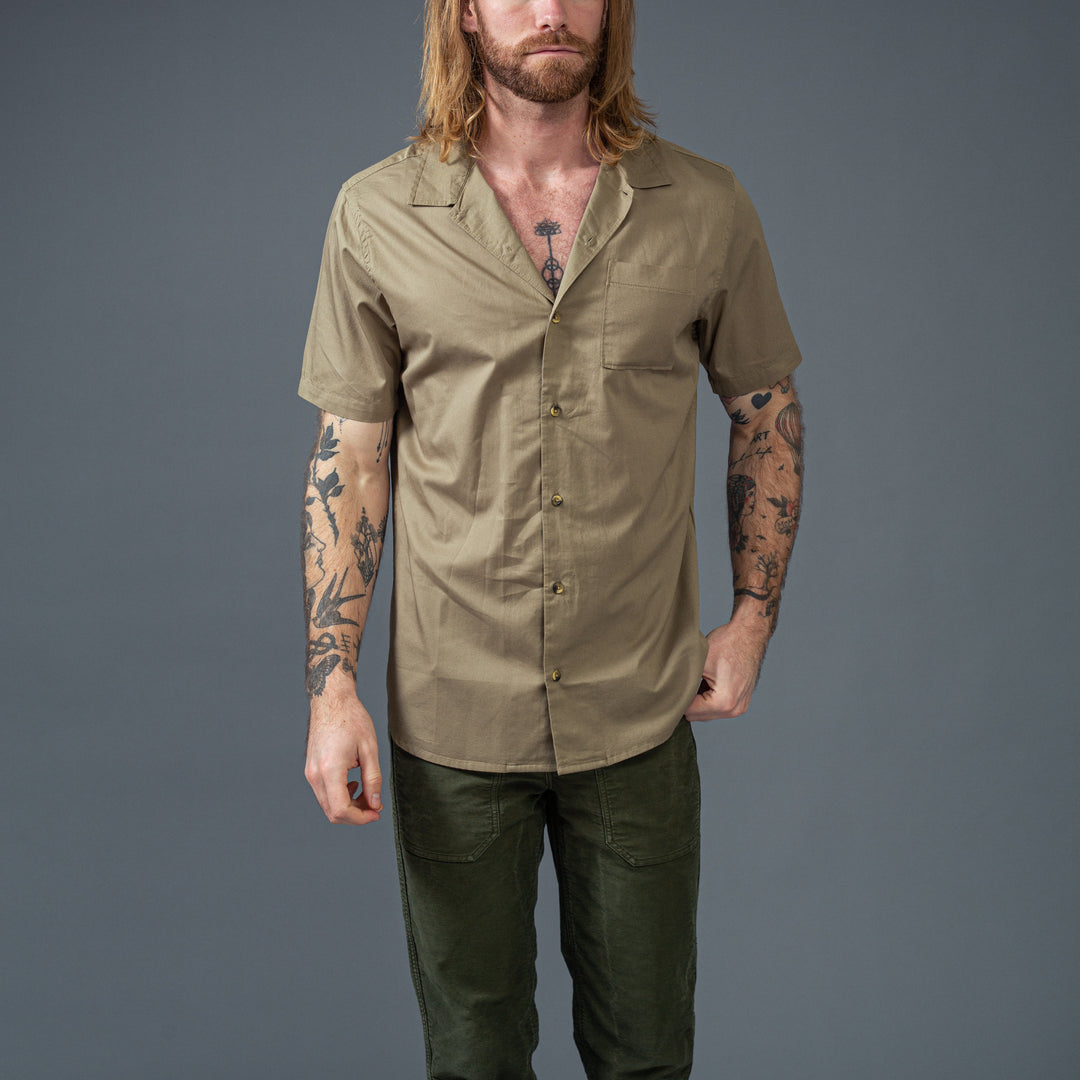 ROARK - short sleeve shirt - khaki