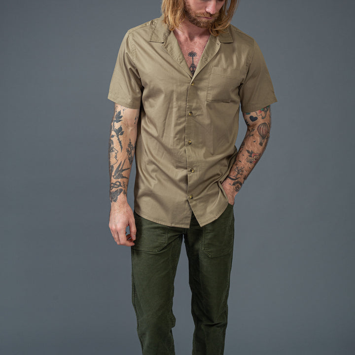 ROARK - short sleeve shirt - khaki