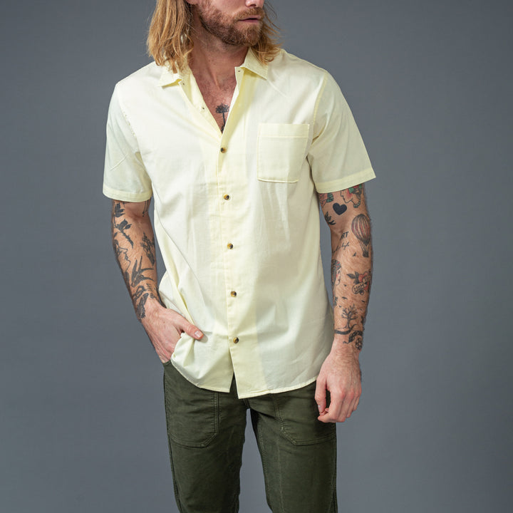 ROARK - Short-sleeved shirt - yellow