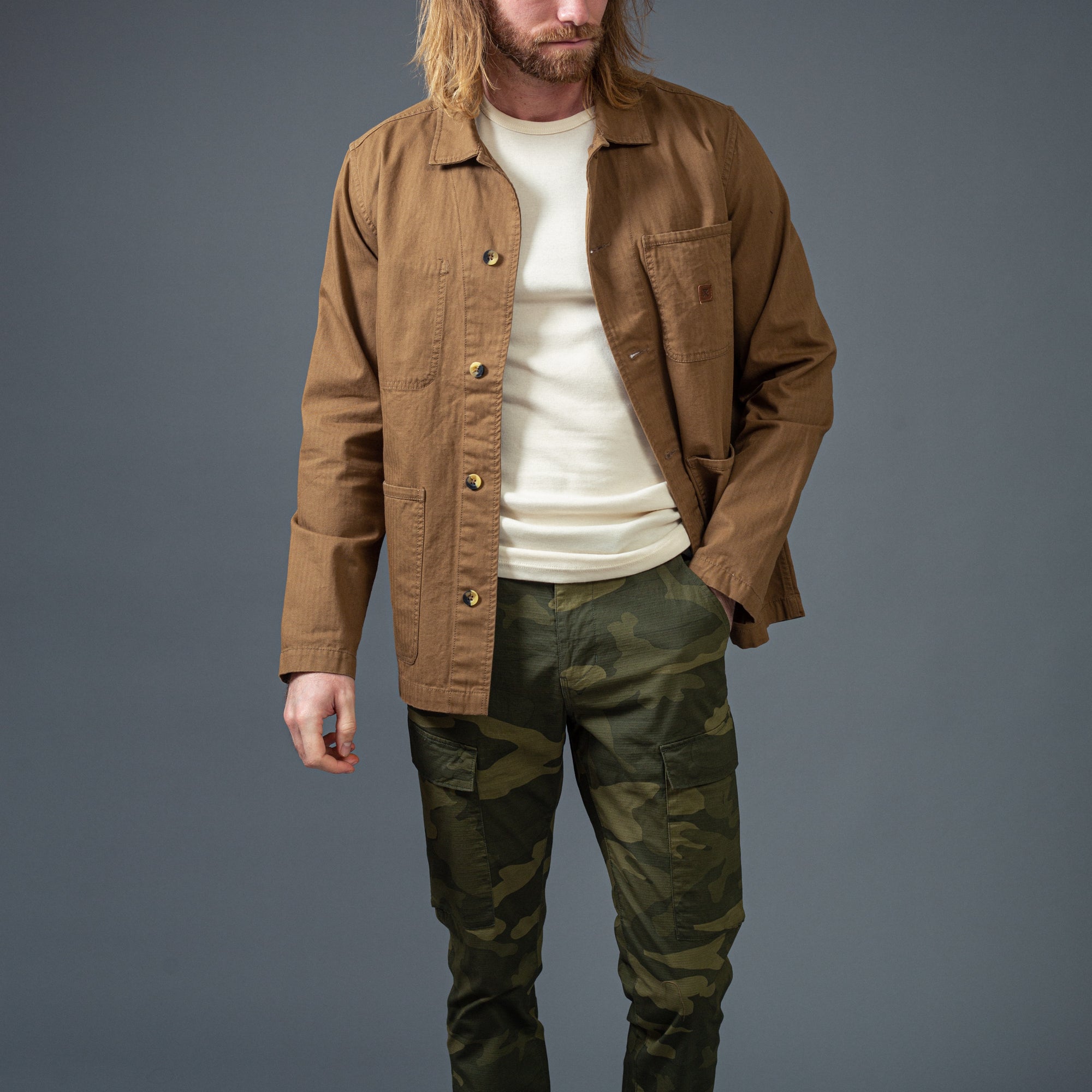 ROARK - ATLAS JACKET DARK KHAKI