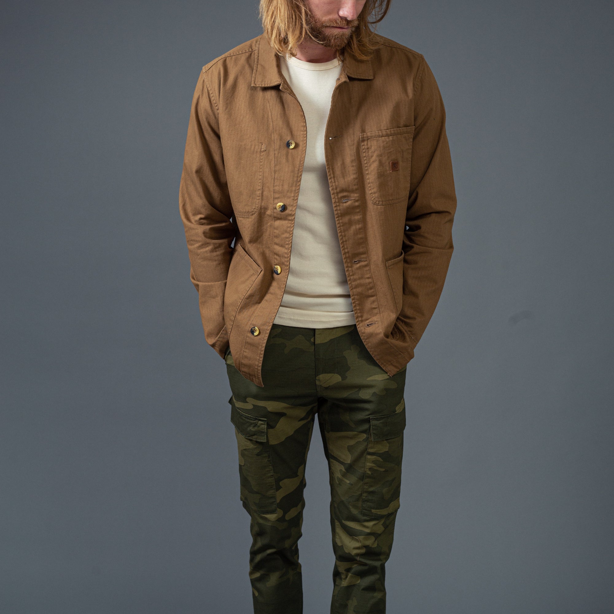 ROARK - ATLAS JACKET DARK KHAKI