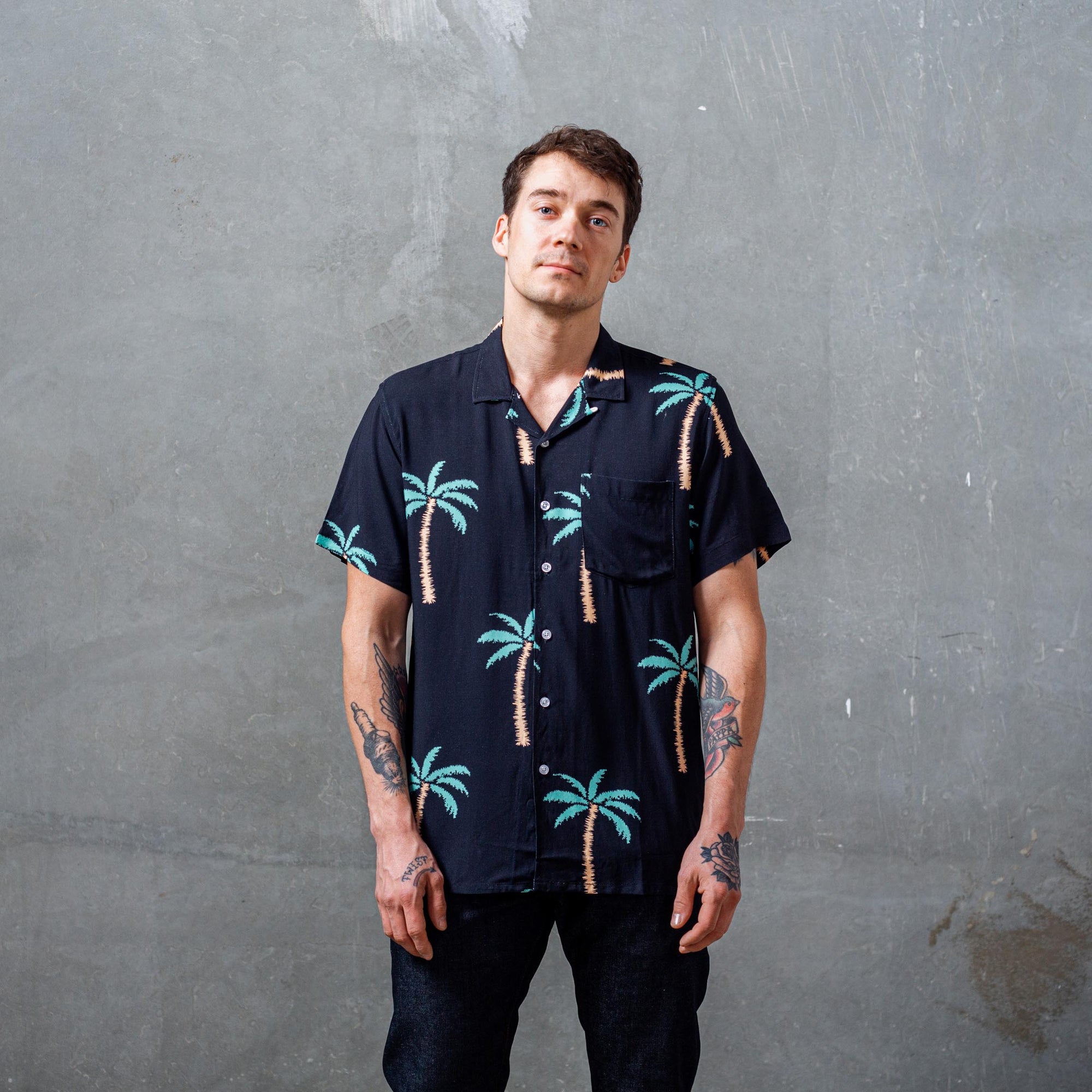 Duvin Design - Hawaiian Shirt - Palmy