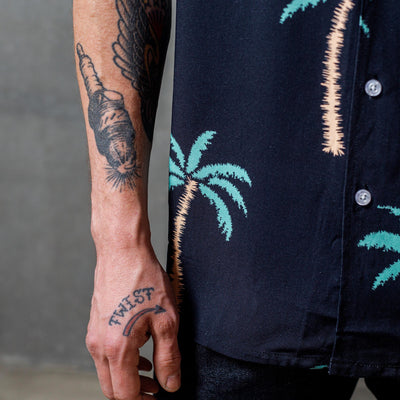 Duvin Design - Hawaiskjorte - Palmy