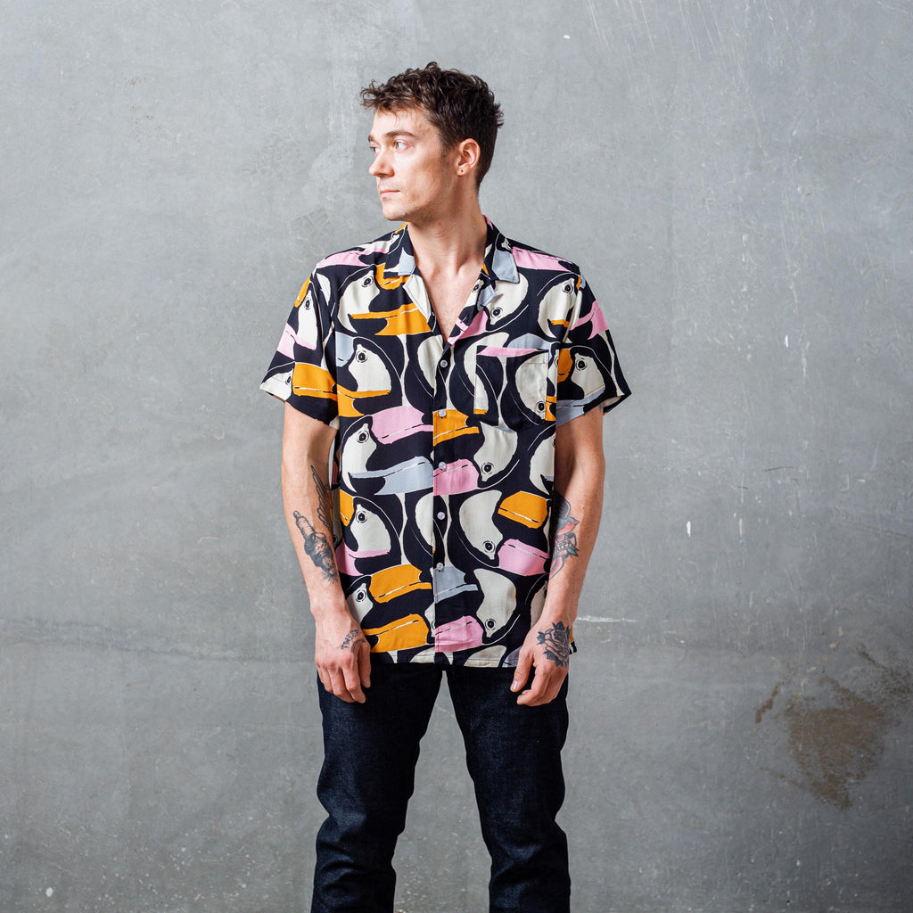 Duvin Design - Hawaiian Shirt - Toucan
