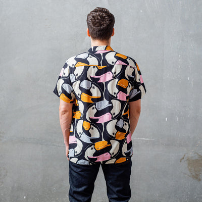 Duvin Design - Hawaiskjorte - Toucan
