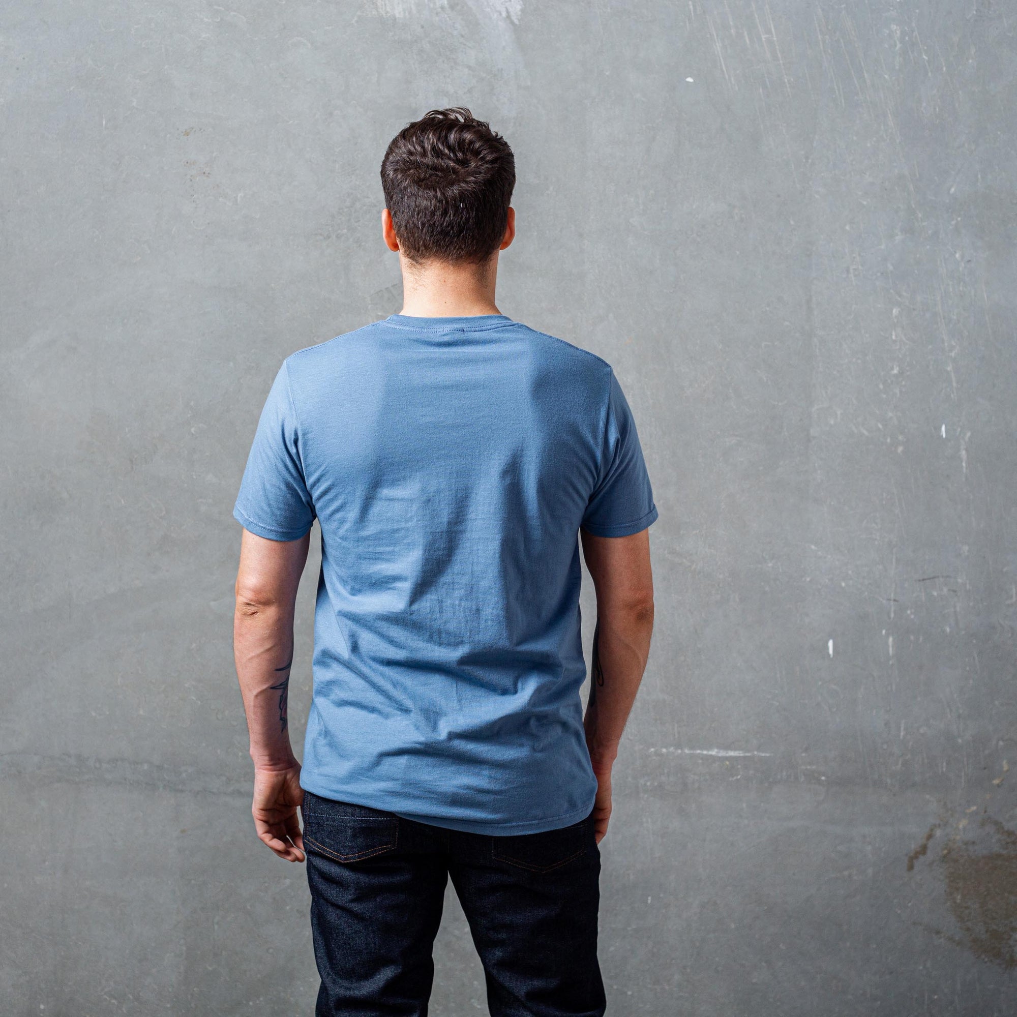 ROARK - T-shirt - GHOSTRIDER OG STEEL BLUE