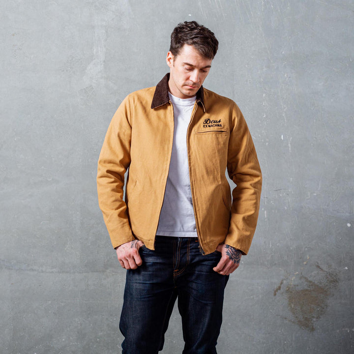 DEUS EX MACHINA - WORKWEAR JACKET - WOOL- DIJON