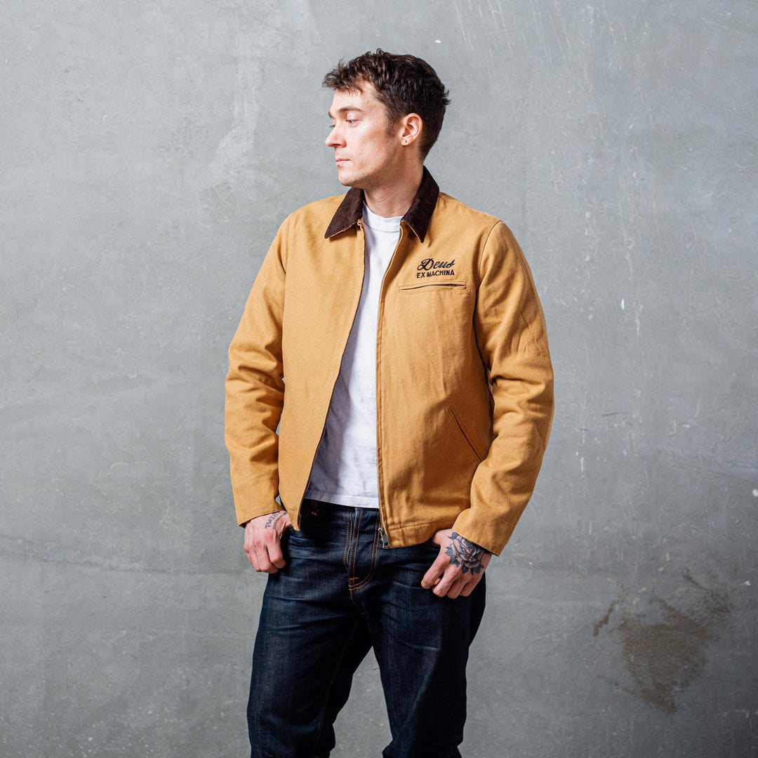 DEUS EX MACHINA - WORKWEAR JACKET - WOOL- DIJON