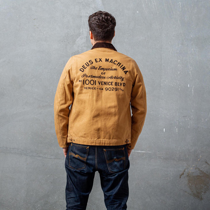 DEUS EX MACHINA - WORKWEAR JACKET - WOOL- DIJON