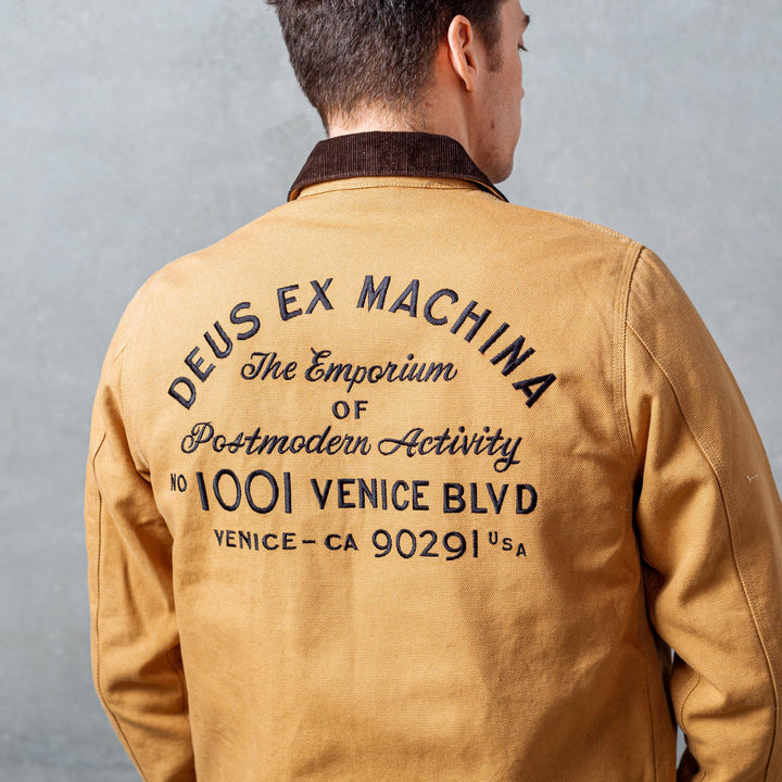 DEUS EX MACHINA - WORKWEAR JACKET - WOOL- DIJON