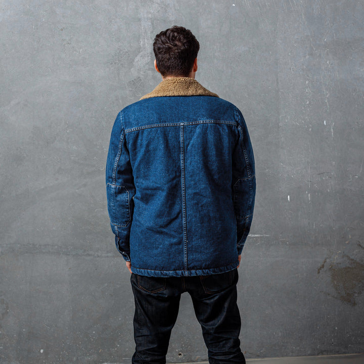 ROARK X Wrangler THE ROUNDUP JACKET WOOL and DENIM