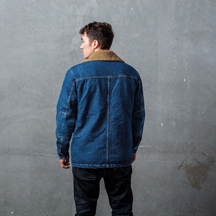 ROARK X Wrangler THE ROUNDUP JACKET WOOL and DENIM