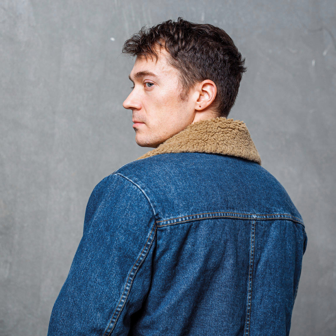 ROARK X Wrangler THE ROUNDUP JACKET WOOL and DENIM