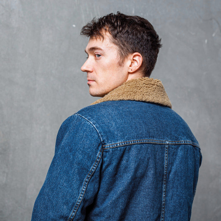 ROARK X Wrangler THE ROUNDUP JACKET WOOL and DENIM
