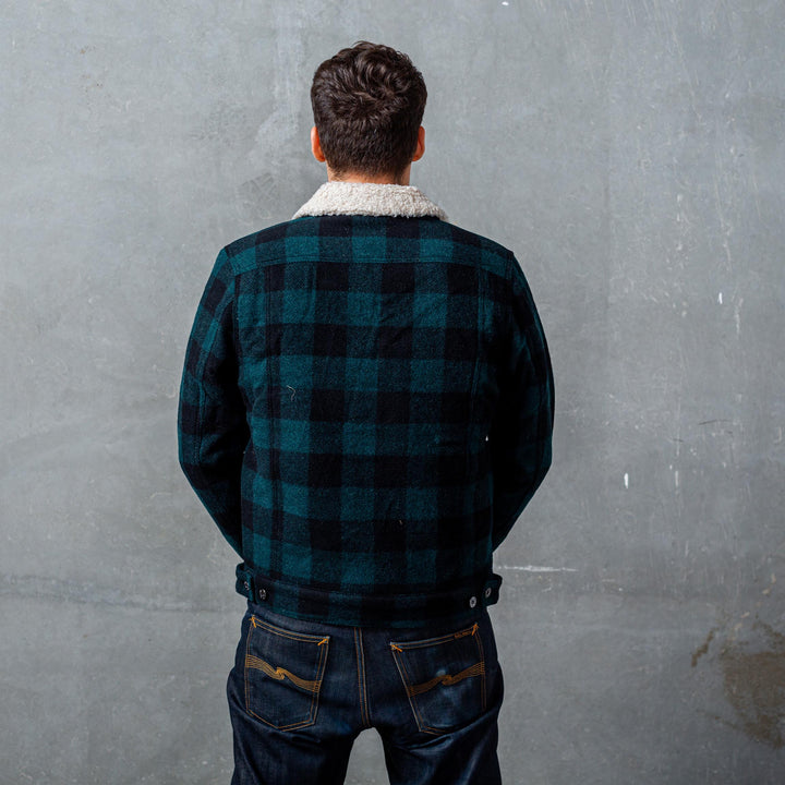 DEUS EX MACHINA - Mikey Plaid Trucker - Green Plaid