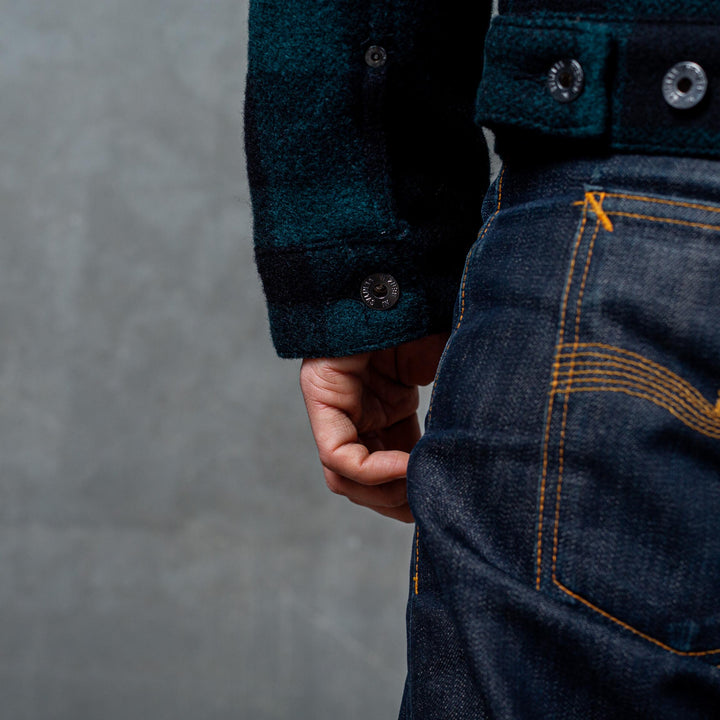 DEUS EX MACHINA - Mikey Plaid Trucker - Green Plaid