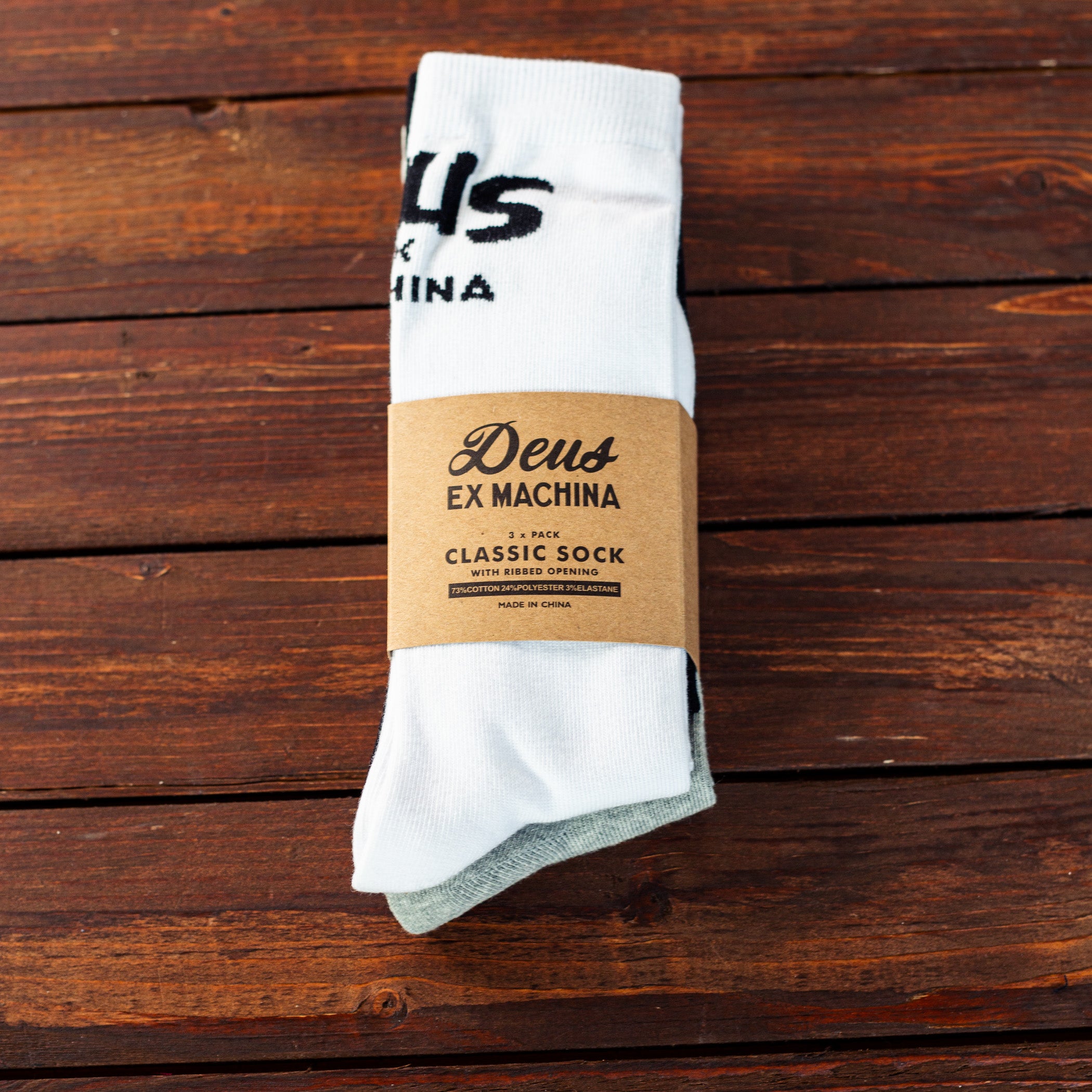 Deus Ex Machina - Curvy Sock - 3 Pack Multi