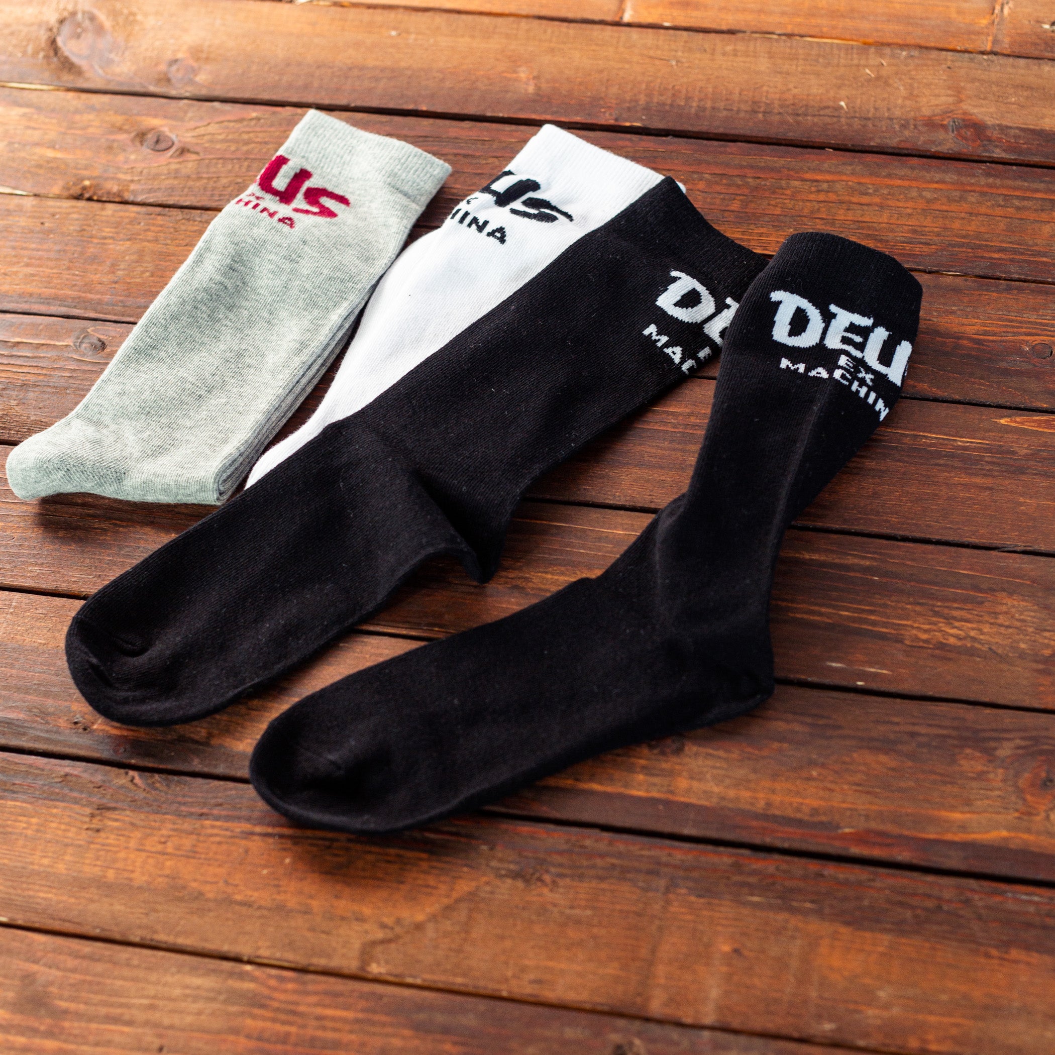 Deus Ex Machina - Curvy Sock - 3 Pack Multi