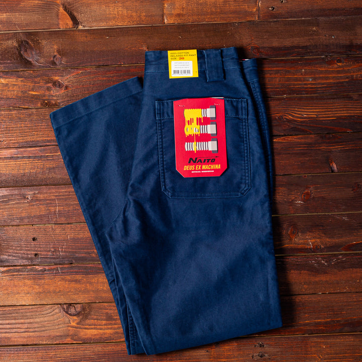 DEUS EX MACHINA - Naito Chore Pant - Blue