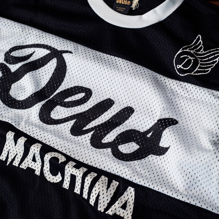 DEUS EX MACHINA - Black/White - Saber Moto Jersey
