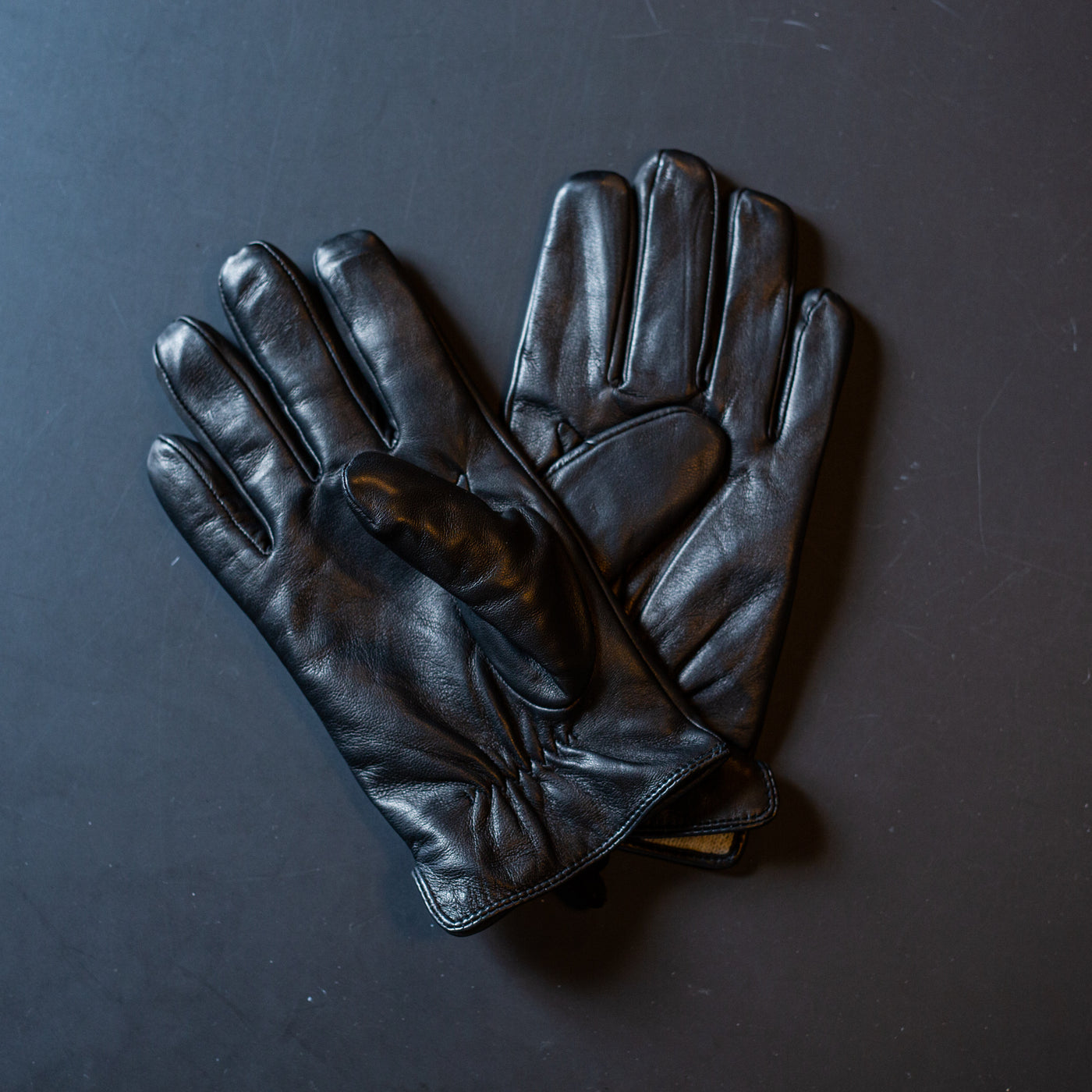 MJM - Lambskin Gloves - Black