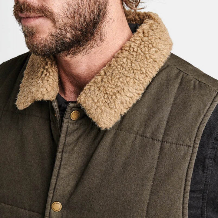 ROARK -  LIVINGSTON VEST - Brown