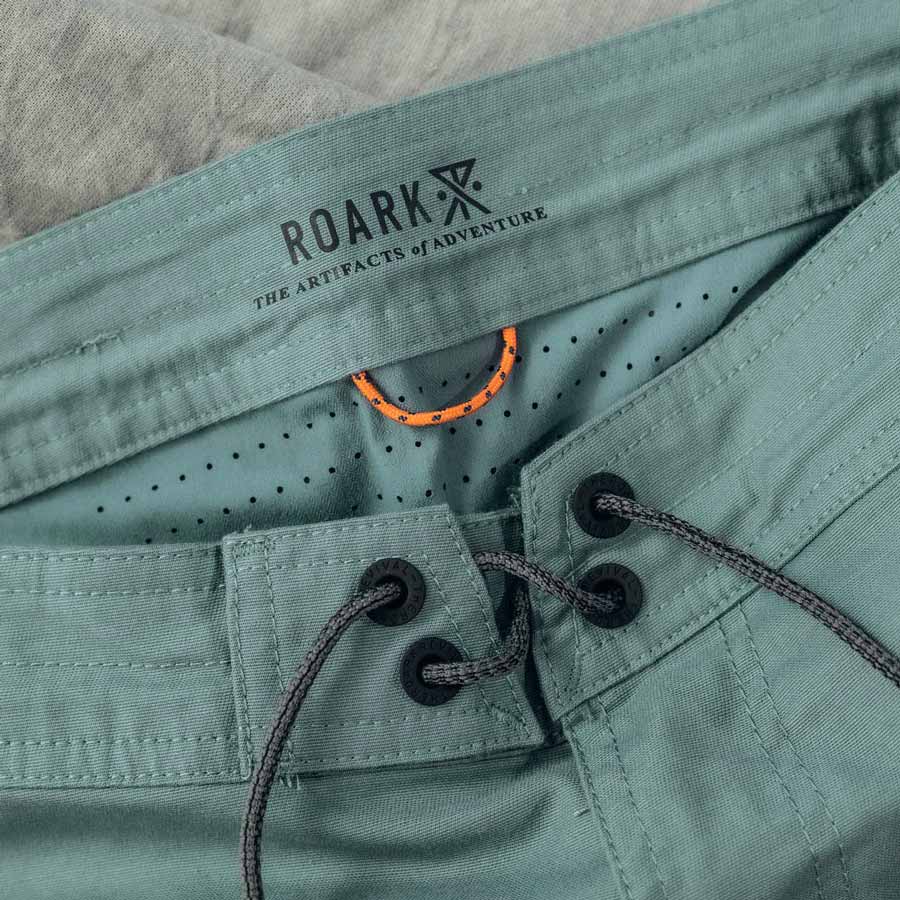 Shorts - layover 2.0 - gray blue/turquoise